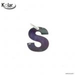 LETTERE LASER SQUADRATE 1 CM