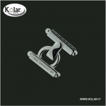 CHIUSURA A STAFFA INCISA PER LEGATURA A SCOMPARSA, INCOLLAGGIO, SALDATURA mm 20